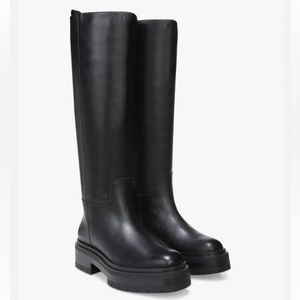 Sam Edelman Larina Lug Sole Knee high Boots Size 6